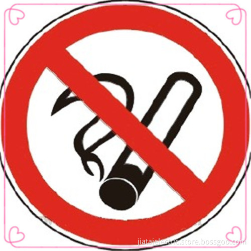 warning sign/no smoking sign